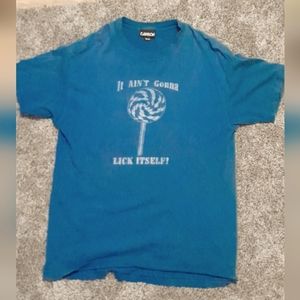 Carbon t-shirt "It Ain't Gonna Lick Itself" logo